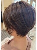 40代ショートボブ
