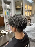 ホワイトメッシュツイスパ