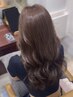 【RAMU 指名限定】大人可愛い透明感カラー&ダメージケアTR&似合わせカット  
