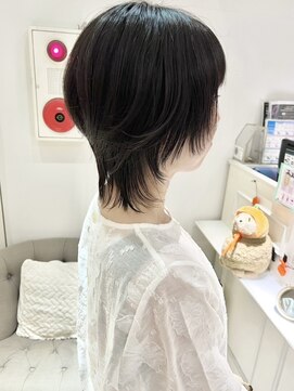 バブ バイネオリーブ(Bab by neolive) ショートウルフ/黒髪/ネビージュ/小顔カット/小顔ウルフ