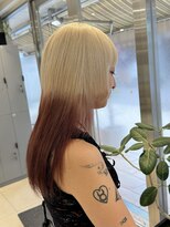 アース 高円寺店(HAIR & MAKE EARTH)&nbsp;ブロンド×チェリーカラー♪