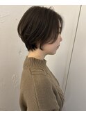 丸みショートボブ