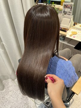 ゼストソエル(ZEST soell) 髪質改善/オリーブカラー/メンテナンスカット/立川