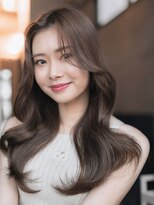 エインアンリー 明治神宮前(AIN.ANLY.)&nbsp;☆レイヤーカット韓国ボブパーマコテ巻き風パーマインナーカラー