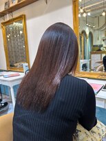 ロンドアベニール 北千住(Lond avenir)&nbsp;ウェーブミディアム似合わせカットメルティカラー縮毛矯正北千住