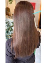 ナル(nalu.)&nbsp;プレミアム髪質改善カラー/透明感/グレージュ