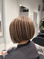 ハーツ 船橋(HEARTS)&nbsp;アンブレラカラーでおしゃれに白髪ぼかし【船橋|白髪ぼかし】