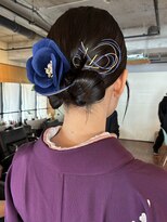 【あきら】ヘアセットタイトカチモリ卒業式袴ヘア