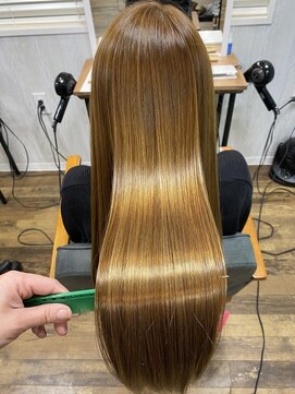 ラベージュ×髪質改善【TELA HAIR葛西】