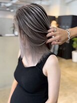 メリー オオサカ(Merly Osaka)&nbsp;clear silver balayage