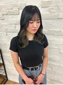 インナーカラー/イヤリングカラー/インナーベージュ
