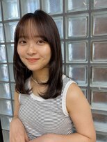 ガーデン 銀座(GARDEN)&nbsp;レイヤー レイヤーカット ミディアムレイヤー 顔まわりカット