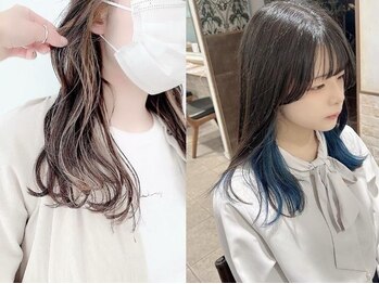 ネオリーブカップ 町田店(Neolive capu)の写真/学割U24クーポン有★ブリーチ/ダブルカラー×韓国レイヤーカットでトレンドヘアに【町田/町田駅/JR町田駅】