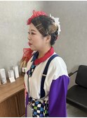 【 Blowfy 】よさこい祭り ヘアメイク ヘアセット