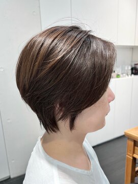 エムプラス 二子玉川(Mplus) 【40代50代】イルミナ明るい透明感!白髪ぼかし A Mplusミズイデ