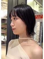 ジアン テラス(GIEN TERRASSE)&nbsp;ぷつんボブ/切りっぱなしボブ/艶ボブ@重里