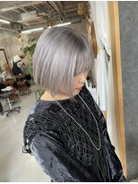 髪屋 紬 シルバーカラー/ダブルカラー/ケアブリーチ