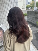 デバイス バイ フレイムス 越谷(DEVICE by Frames)&nbsp;ブリーチ無しワインレッド