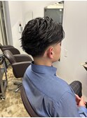 【MEN’S HAIR/サーフカール/刈り上げセンターパート/千葉】