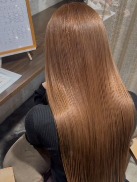 ハイトーンカラー【オレンジベージュ】