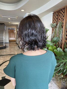 外はね/ボブパーマ/30代/40代/おすすめ