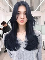 ニトバイアンキシム(nit by ahnkism)&nbsp;韓国風レイヤーカット顔まわりくびれオルチャン堀江