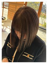 シーバイリリア(siie by LILIA)&nbsp;お白髪染めでも透明感が出せるルビオナカラー♪