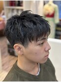 ツーセクションエアリーショート