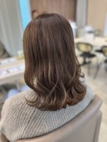 アヴァンス 箕面(AVANCE.)&nbsp;ミディアム×オリーブグレージュ×韓国ヘアー