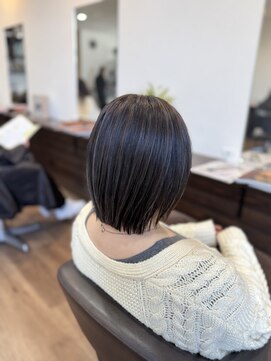 ベルスタ(BELSTA) ハーフハイライト/シルバーカラー/レイヤーボブ