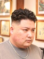バーバーショップ ダリー(BARBERSHOP DALIE)&nbsp;メンズショートスタイルウェーブヘアスキンフェード