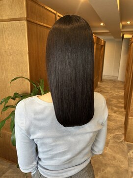 トゥーリ 大野城下大利店(tuuli) 【大野城下大利店】艶とまとまりの美髪セミロング