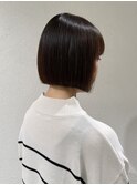 髪質改善/ストレート/艶髪/透明感/グレージュ/前髪/恵比寿駅