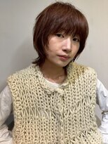 ヴヴ(Bub)&nbsp;ハッシュカット ショートボブ ベージュカラー 顔周りカット