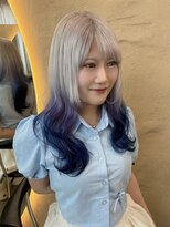 ウリ 横浜(uli)&nbsp;レイヤーカット×グラデーションカラー