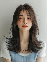 コトンアトリエ 人形町(COTON atelier)&nbsp;ハッシュカット/グレージュ/デザインカラー/人形町駅