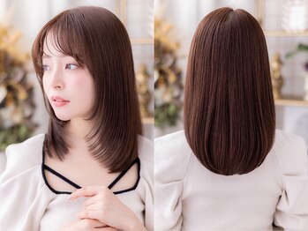 カバーヘア ブリス 北浦和(COVER HAIR bliss)の写真/北浦和0分★クセもダメージも同時に悩み解決!特許取得成分+こだわり縮毛矯正薬剤と新アイロンで艶髪に