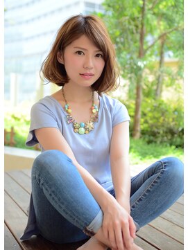 ラ ブレス 梅田茶屋町(LaBless) プリティー★ニュアンスカールボブ☆