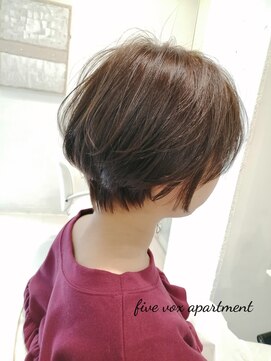 ファイブボックスヘアー 広島(five vox hair) 透ける暗髪