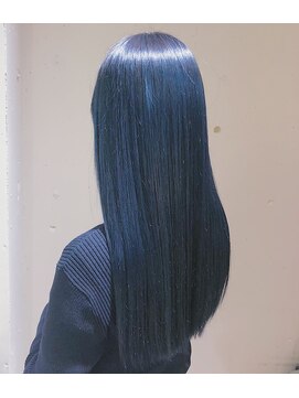マリーナヘアー(marina hair) 【marina 】ネイビーブルー