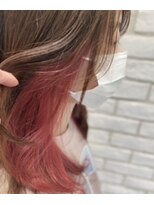 アッシュ 十日市場店(Ash)&nbsp;インナーカラー　ピンク編