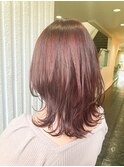 レイヤーミディ☆RedBROWN