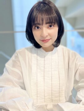 コート 表参道(Cote) ☆ヘルシースタイルショコラアッシュ艶髪ふんわりカールミボブ