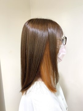 アズール 草加(azule) オレンジ/インナーカラー