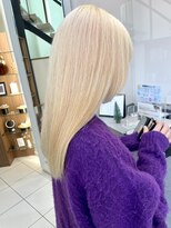 リコ ヘアアンドリラクゼーション(LICO HAIR&RELAXATION) LICO ケアブリーチで作るホワイトカラー