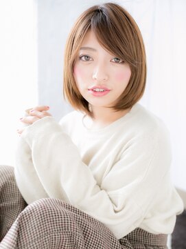 ドクターズサロン LAB 小山店 とろみカラーで小顔美人☆前下がり大人ボブf小山20代30代40代