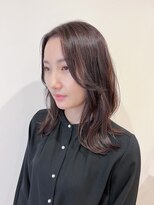 ロロン 下高井戸(LORONG)&nbsp;ミディアムスタイル　シアーモーブブラウン