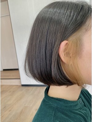 最旬カラーでヘアスタイルを楽しむ♪カラーの色味の幅が広く、ダメージレスで理想の色味が叶う☆