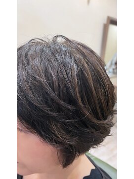 ラボヌールヘアーノーブル 新越谷店(La Bonheur hair noble) ニュアンスパーマ/ショートヘア