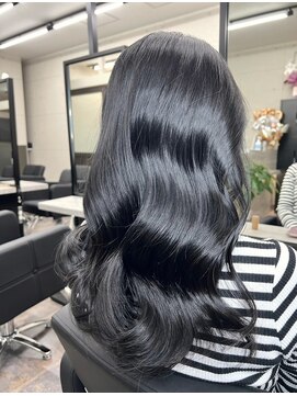 スターズ 柏(STARS) 韓国ヘア　ロングレイヤー　大人可愛い　小顔ヘア　グレージュ